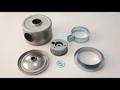 مصنع المعادن ISO رسم عميق مخصص # 6 # 8 # 10 # 12 حجم كامل حاملات سترة الألومنيوم رسم عميق