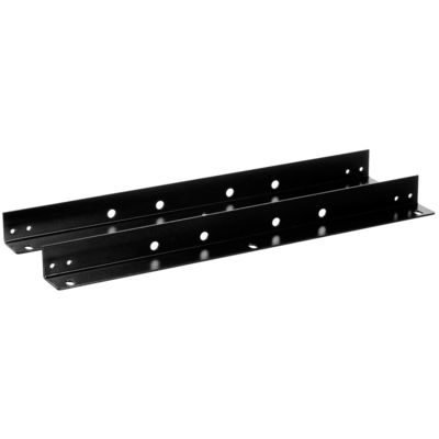 OEM ODM Custom Universal Wall Mount Kit Sound Bar رف تركيب الأقواس الأسود مسحوق الطلاء المعدن العصا