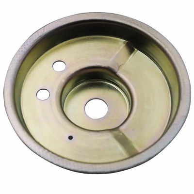 غطاء مسحوق أسود عميق المعدنية المسحوب 0.1mm