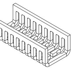 الألومنيوم النحاس الفولاذ الكربوني المقاوم للصدأ طعنة CNC الليزر الملمع تعمل بالزنك المصفوفة ورق المقبضات والأقواس
