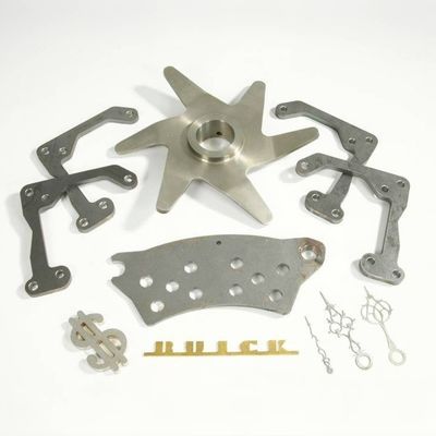 OEM قطع ليزر من الفولاذ المقاوم للصدأ حسب الطلب أجزاء ورقة معدنية طابع ليزر قطع أجزاء زنك طلاء-طلاء