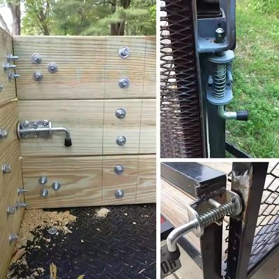 بيع ساخن الغزل الزجاجي ربيع محمل قفل دبوس دبوس مشحوم مغلق الباب النهائي عينة مجانية