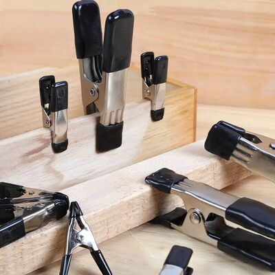 مشابك زنبركية معدنية شديدة التحمل، مشابك على شكل حرف A لأعمال النجارة والخلفيات